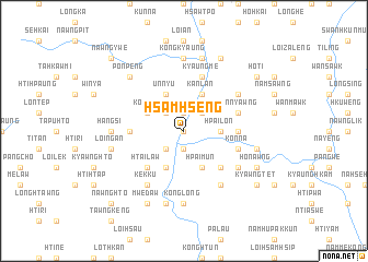 map of Hsamhseng