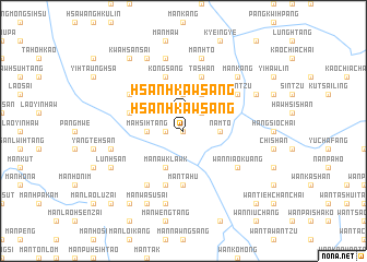 map of Hsanhkawsang