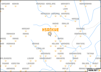 map of Hsankwè
