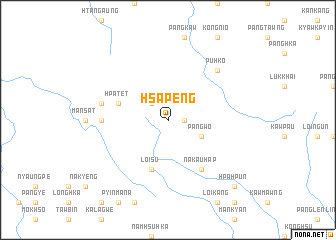 map of Hsa-peng