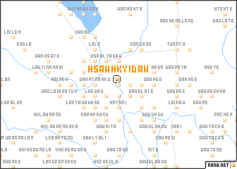 map of Hsawhkyi-daw