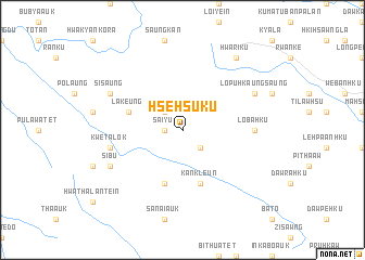 map of Hsehsuku