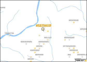 map of Hsenhkip