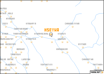 map of Hseywa