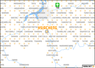 map of Hsia-ch\