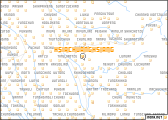 map of Hsia-chuang-hsiang