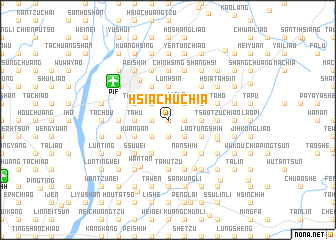 map of Hsia-chu-chia