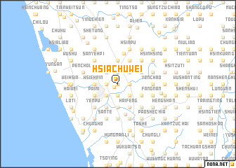 map of Hsia-chu-wei