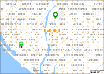 map of Hsia-han