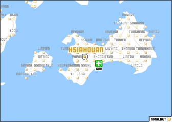 map of Hsia-hou-an