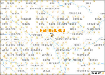 map of Hsia-hsi-chou