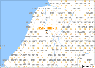 map of Hsia-kao-pu