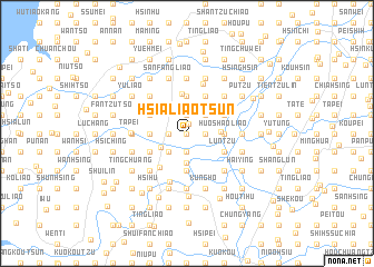 map of Hsia-liao-ts\