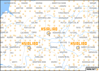 map of Hsia-liao