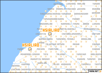 map of Hsia-liao