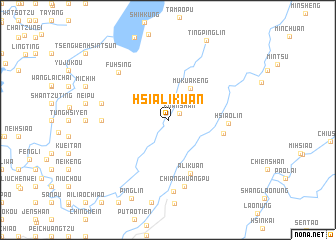 map of Hsi-a-li-kuan