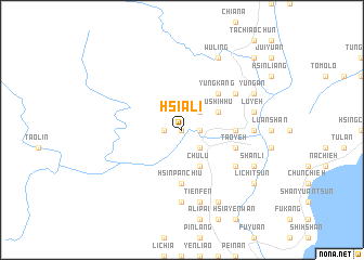 map of Hsia-li