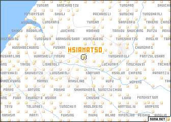 map of Hsia-ma-ts\