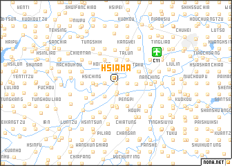 map of Hsia-ma