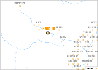 map of Hsia-ma
