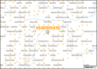 map of Hsia-nan-k\