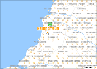 map of Hsiang-ts\