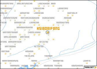 map of Hsiao-ai-fang