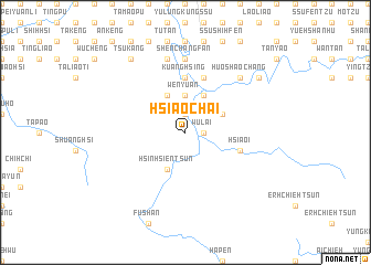 map of Hsiao-chai