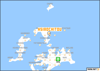 map of Hsiao-ch\