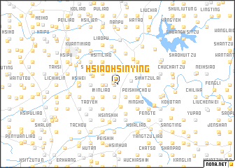 map of Hsiao-hsin-ying