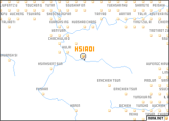 map of Hsiao-i