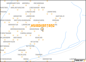 map of Hsiao-kantang