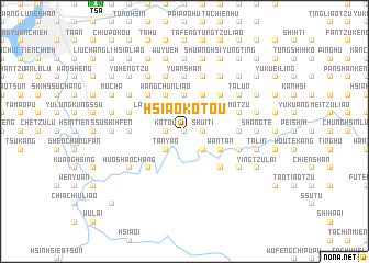 map of Hsiao-ko-t\