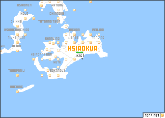 map of Hsiao-kua