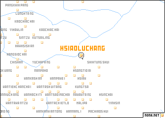 map of Hsiao-lu-chang