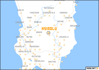 map of Hsiao-lu