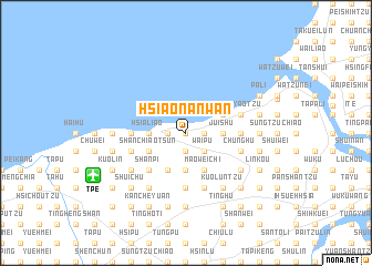 map of Hsiao-nan-wan