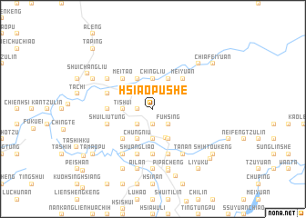 map of Hsiao-pu-she