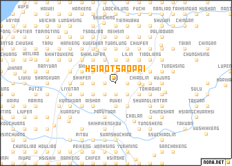 map of Hsiao-Ts\