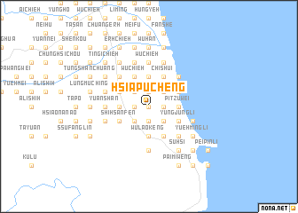 map of Hsia-pu-ch\