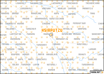 map of Hsia-pu-tzu