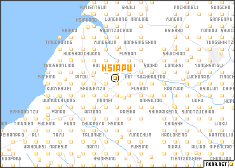 map of Hsia-pu