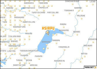 map of Hsia-pu