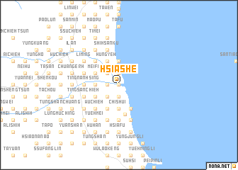 map of Hsia-she