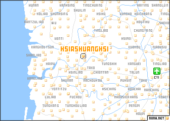 map of Hsia-shuang-hsi