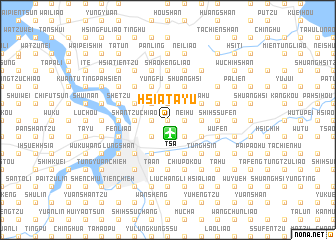 map of Hsia-t\