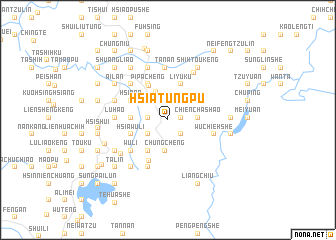 map of Hsia-tung-pu