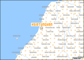 map of Hsia-t\