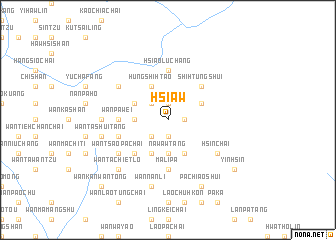 map of Hsi-aw