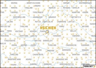 map of Hsi-chieh